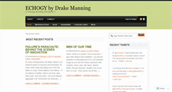 Desktop Screenshot of drakemanning.com